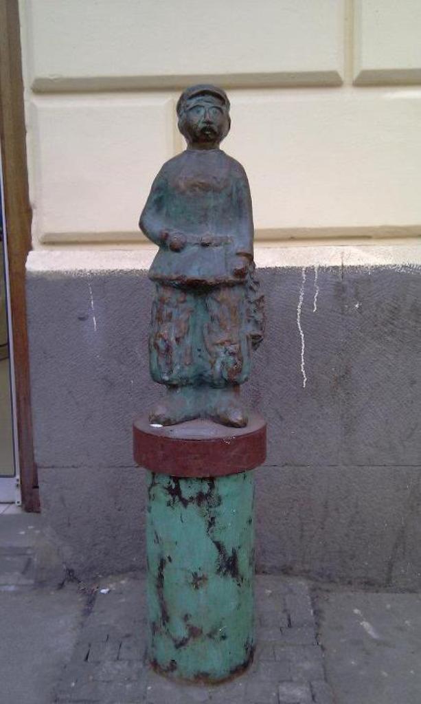Bronze Statuette in Rustaveli Avenue